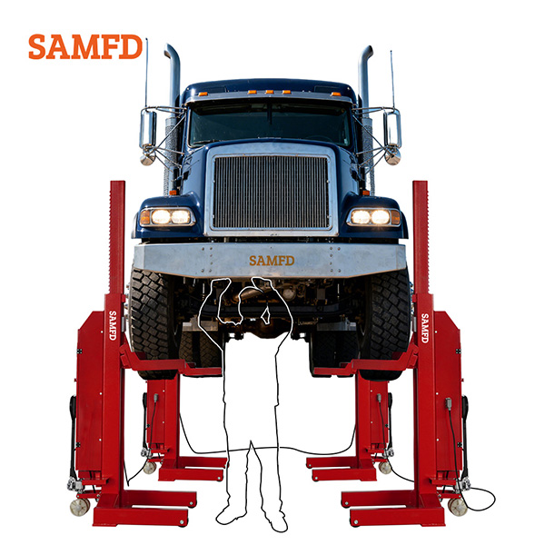 Wire Mobile 4 Column Lift (SML-4W30)