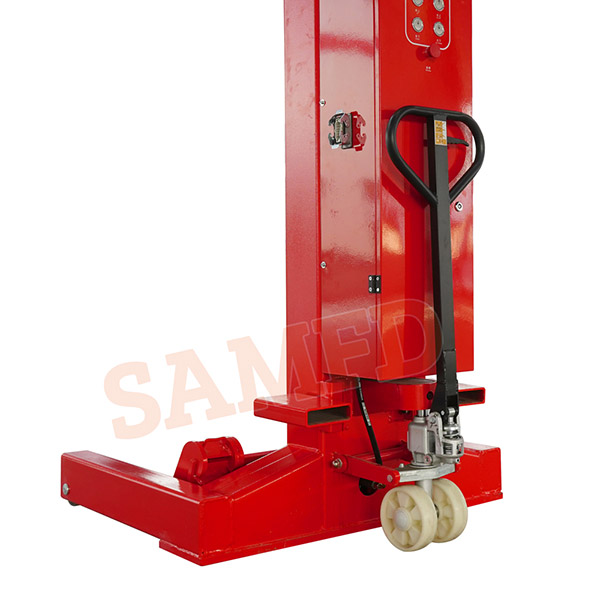 Lightweight mechanical design, easy to drive