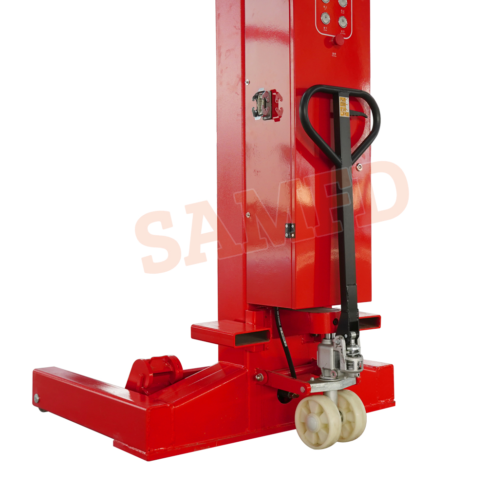 Lightweight mechanical design, easy to drive