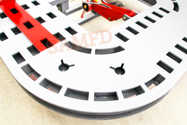 Manganese steel platform,strong & durable