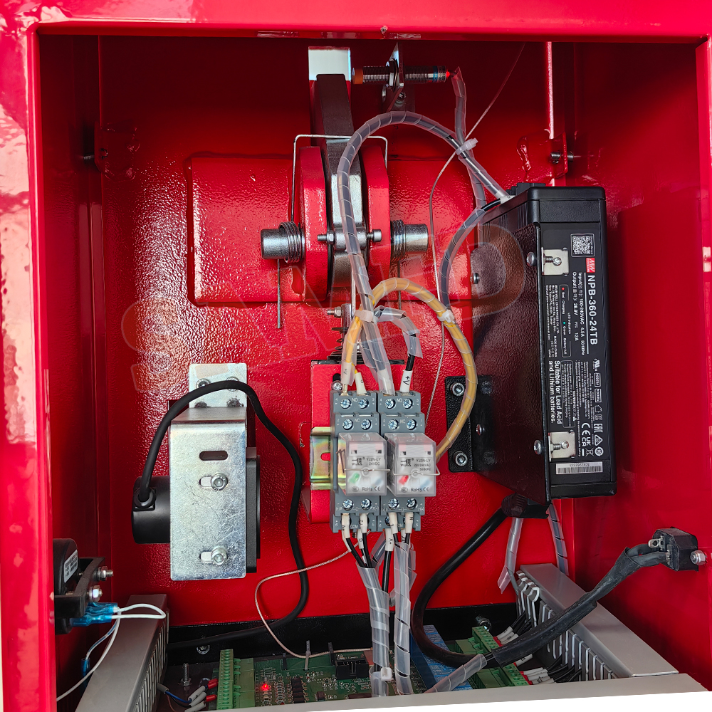 Multiple safety measures for mechanical and hydraulic locks